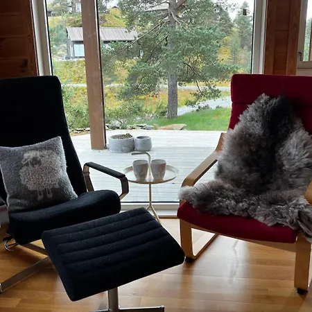 Flott Familiehytte Pa Haukas I Strandebarm Feriehus Kvam (Hordaland)