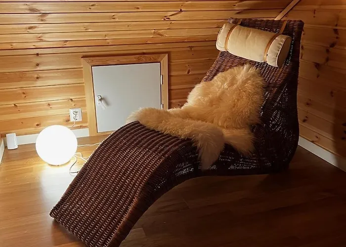 Dom wakacyjny Flott Familiehytte Pa Haukas I Strandebarm Kvam (Hordaland)