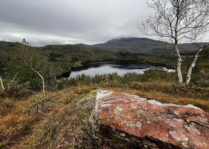 Flott Familiehytte Pa Haukas I Strandebarm