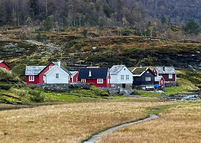 Flott Familiehytte Pa Haukas I Strandebarm *